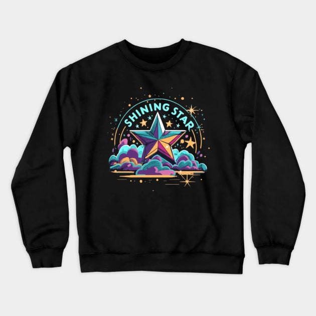 Shining star Crewneck Sweatshirt by NegVibe